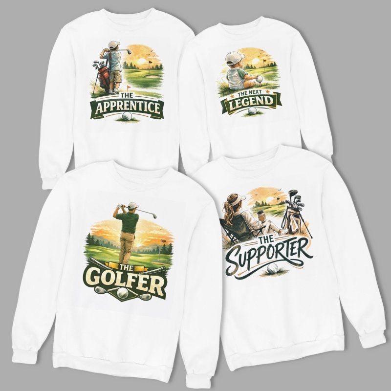 Matching Family Golf Sweatshirts