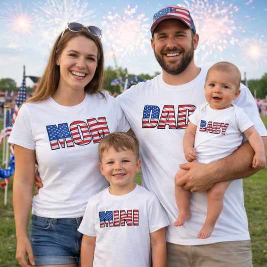 Matching Family USA T-Shirts