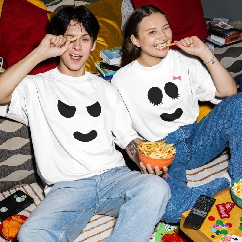 cute ghost face shirt