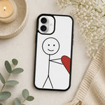 Matching Heart Phone Cases - Vignette | Matchy Crew
