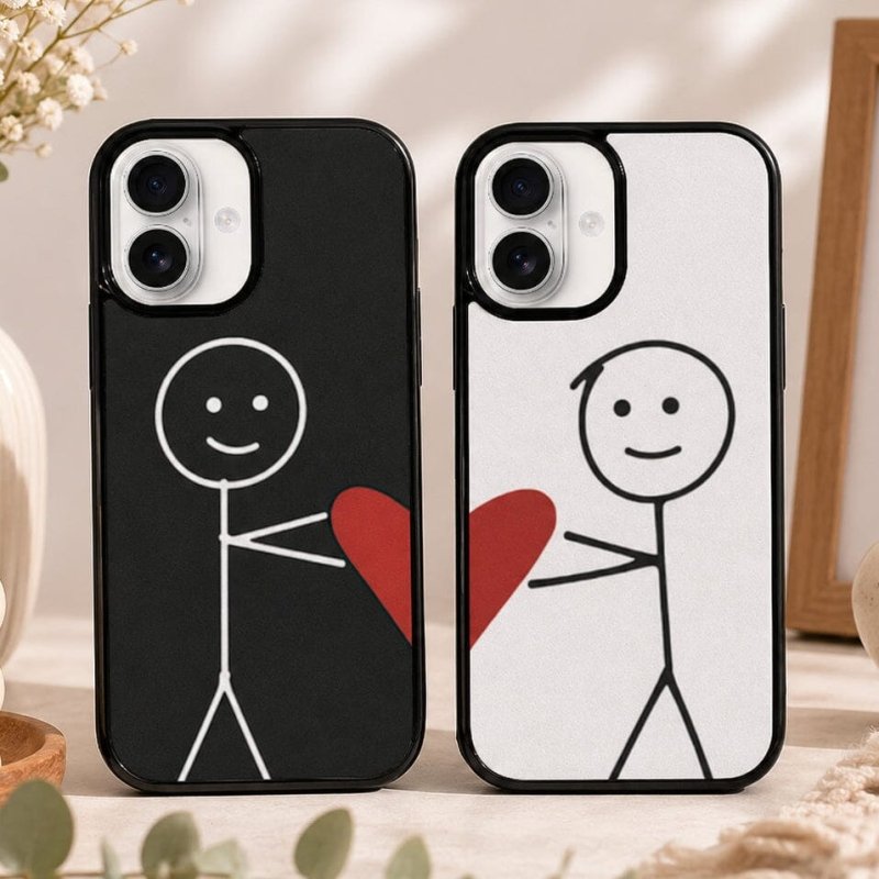 Matching Heart Phone Cases