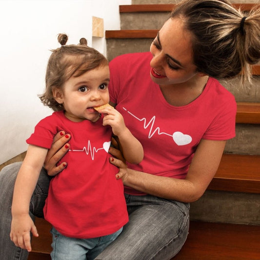 Matching Heartbeat T-Shirts