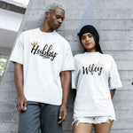 Matching Hubby Wifey T-Shirts - Vignette | Matchy Crew