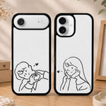 Matching Phone Cases Boy and Girl - Vignette | Matchy Crew
