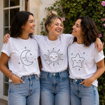 Matching T-Shirts For Three Best Friends - Vignette | Matchy Crew