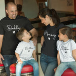 Mom Dad and Kid Matching T-Shirts - Vignette | Matchy Crew