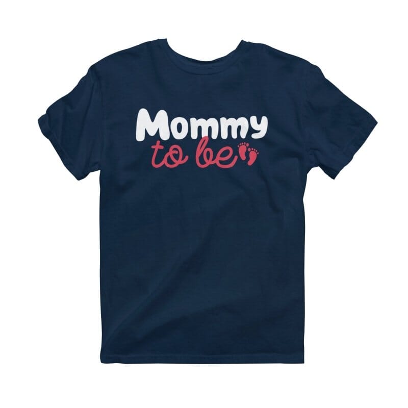 mommy to be navy shirt