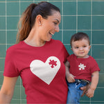 Mother and Child Puzzle Matching T-Shirts - Vignette | Matchy Crew