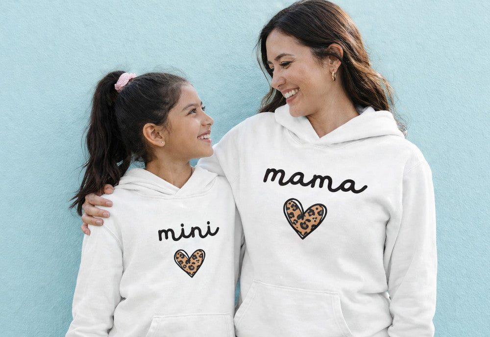 Mommy Daughter hoodies