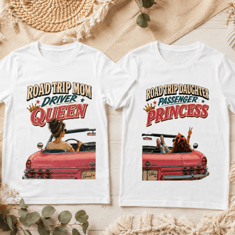 mom daughter trip shirts