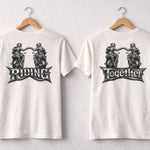 Motorcycle Couple T-Shirts - Vignette | Matchy Crew