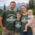 Mountain Family Vacation Shirts - Vignette | Matchy Crew