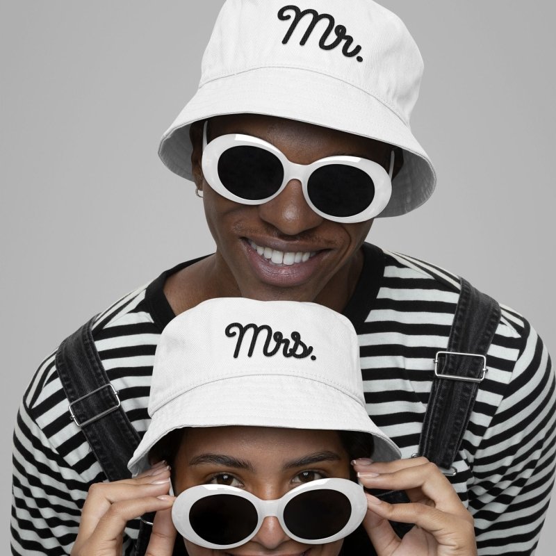 Mr and Mrs white hats