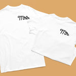 Mr and Mrs Couple T-Shirt - Vignette | Matchy Crew