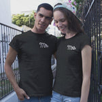 Mr and Mrs Couple T-Shirt - Vignette | Matchy Crew