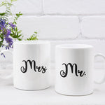 Mr and Mrs Matching Mugs - Vignette | Matchy Crew