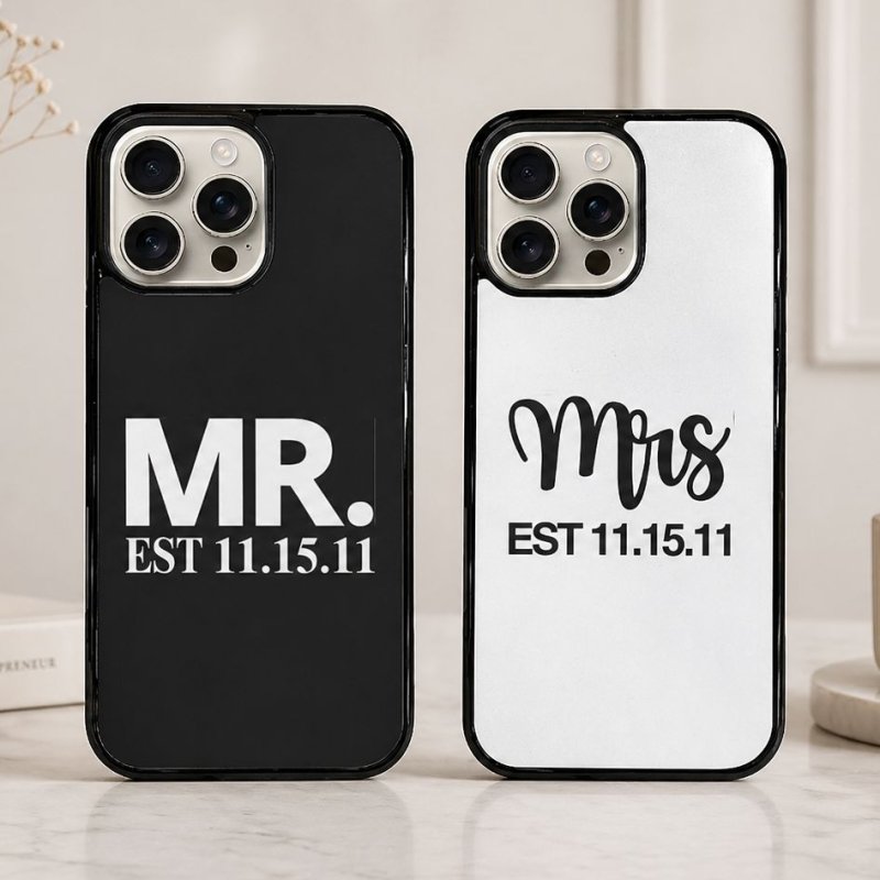 Mr and Mrs Phone Cases