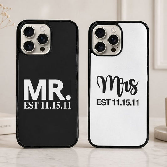 Mr and Mrs Phone Cases