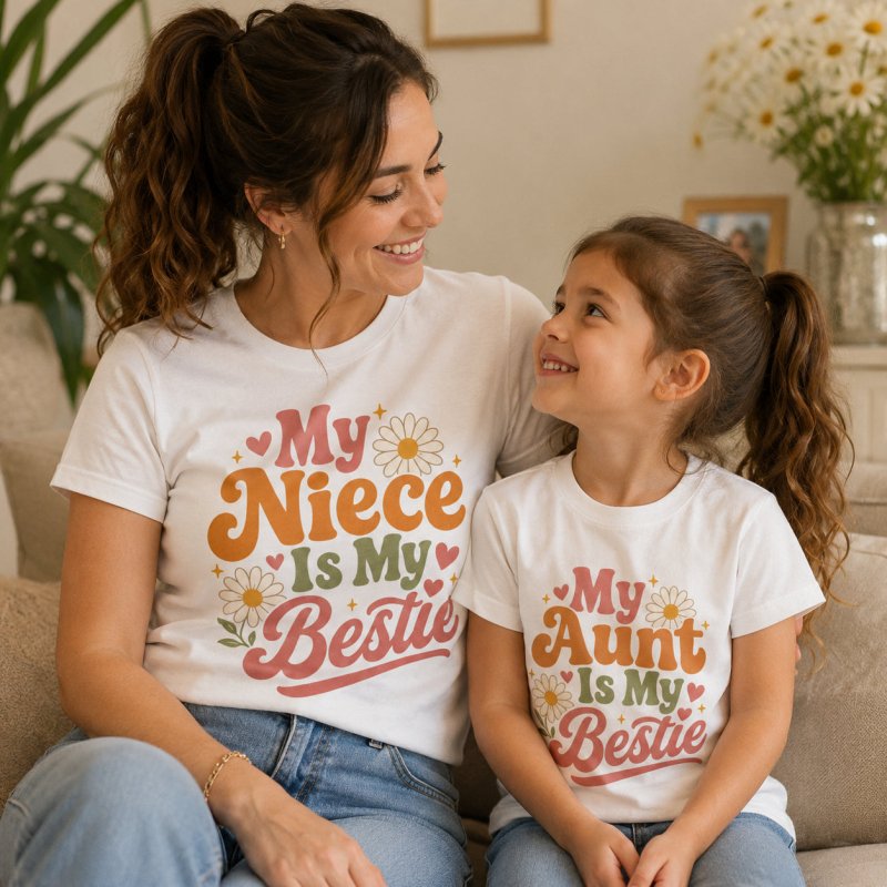 Niece and Aunt Bestie Shirt