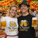 Oktoberfest Couple T-Shirts - Vignette | Matchy Crew