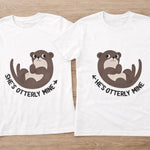 Otter Couple T-Shirt - Vignette | Matchy Crew