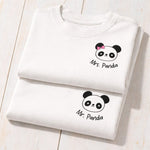 Panda Couple T-Shirt - Vignette | Matchy Crew
