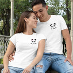 Panda Couple T-Shirt - Vignette | Matchy Crew