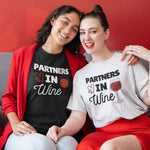 Partners in Wine T-Shirt - Vignette | Matchy Crew