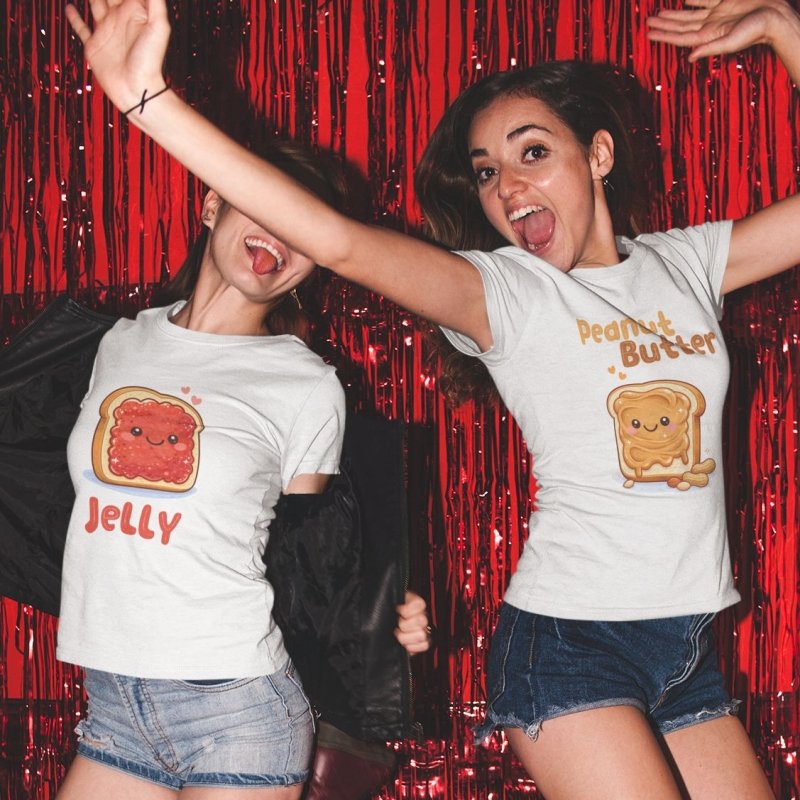 Matching food shirts