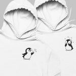Penguin Couple Hoodie - Vignette | Matchy Crew