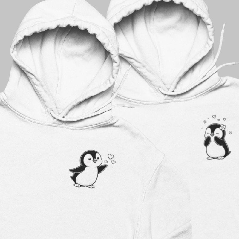 Penguin Couple Hoodie