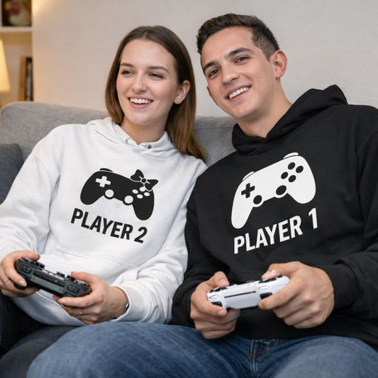Player 1 Player 2 Hoodies