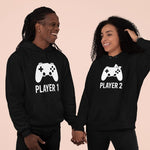 Player 1 Player 2 Hoodies - Vignette | Matchy Crew