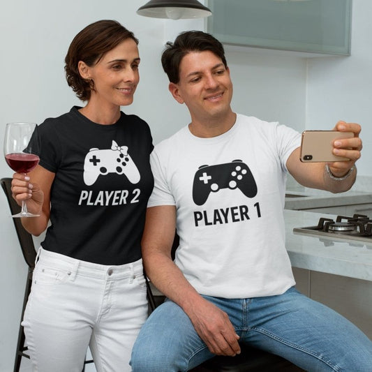 Player 1 Player 2 T-Shirts