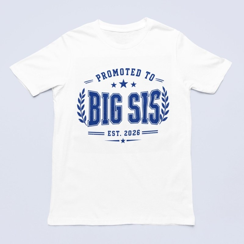 promoted to big sis shirt
