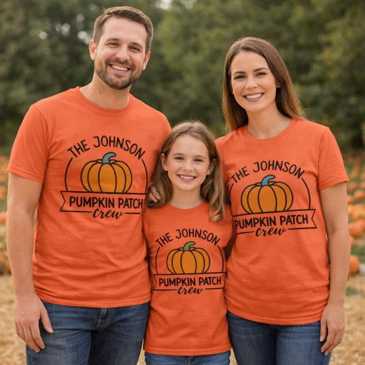 Pumpkin Patch Shirts for Family