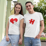 Puzzle Couple T-Shirt - Vignette | Matchy Crew