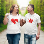 Puzzle Couple T-Shirt - Vignette | Matchy Crew