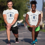 Running Couple Shirts - Vignette | Matchy Crew
