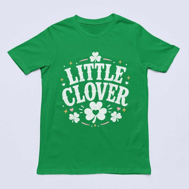 little clover kid shirt st patrick