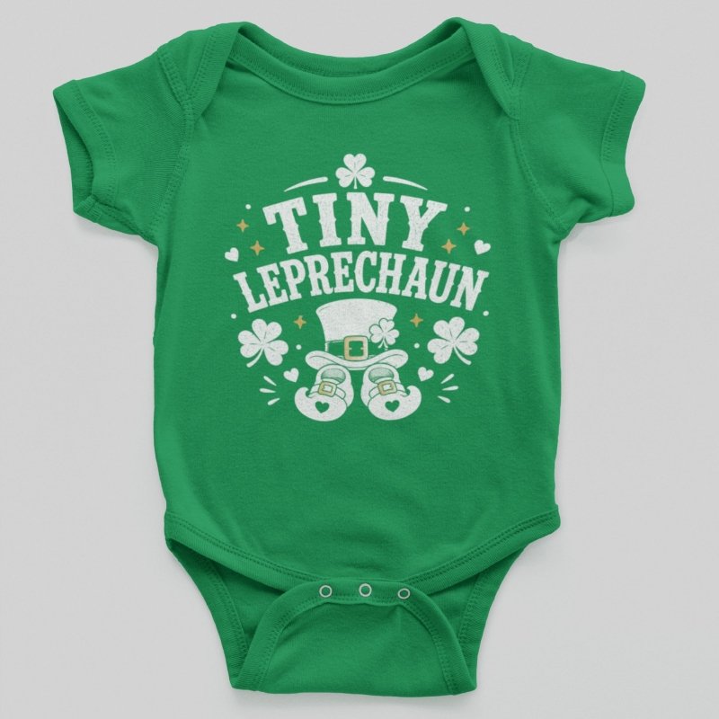 baby saint patrick's day onesie