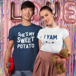 She's My Sweet Potato Yes I Yam T-Shirts - Vignette | Matchy Crew