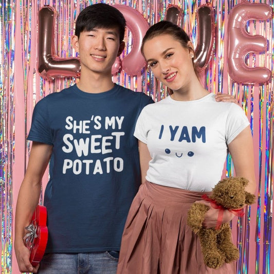 She's My Sweet Potato Yes I Yam T-Shirts