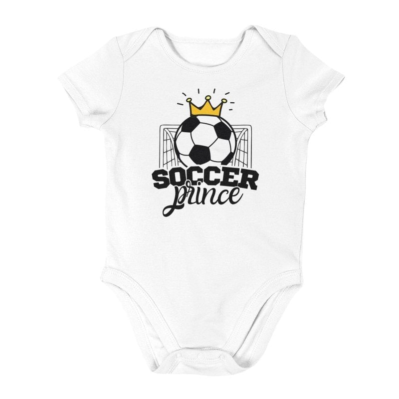 baby soccer bodysuit