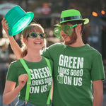 St Patrick's Day Couples T-Shirt - Vignette | Matchy Crew