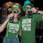 St Patrick's Day Couples T-Shirt - Vignette | Matchy Crew
