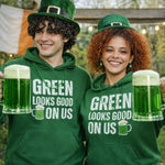 St Patrick's Green Couple Hoodie - Vignette | Matchy Crew