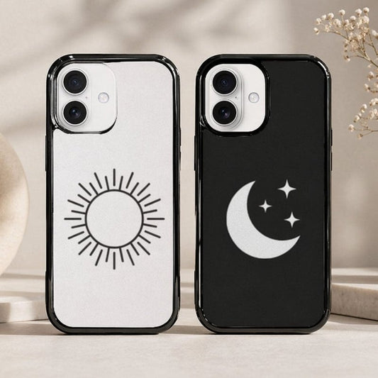 Sun and Moon Couple iPhone Case