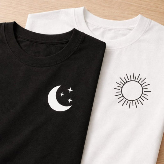 Sun and Moon Couple T-Shirt