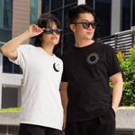 Sun and Moon Couple T-Shirt - Vignette | Matchy Crew